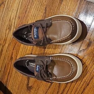 Sperry Youth shoes, size 3, brown